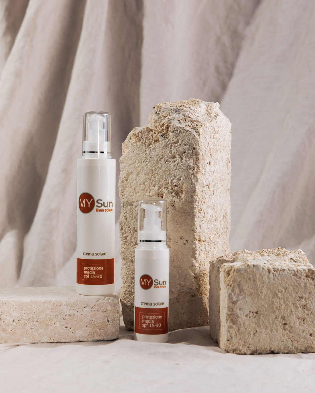 Crema solare viso e corpo protezione media SPF 15-30