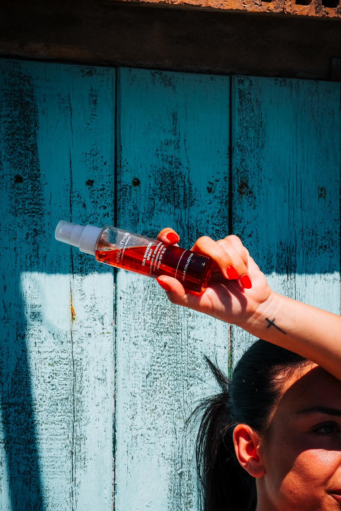 Sun Booster Spray Acceleratore di abbronzatura con protezione